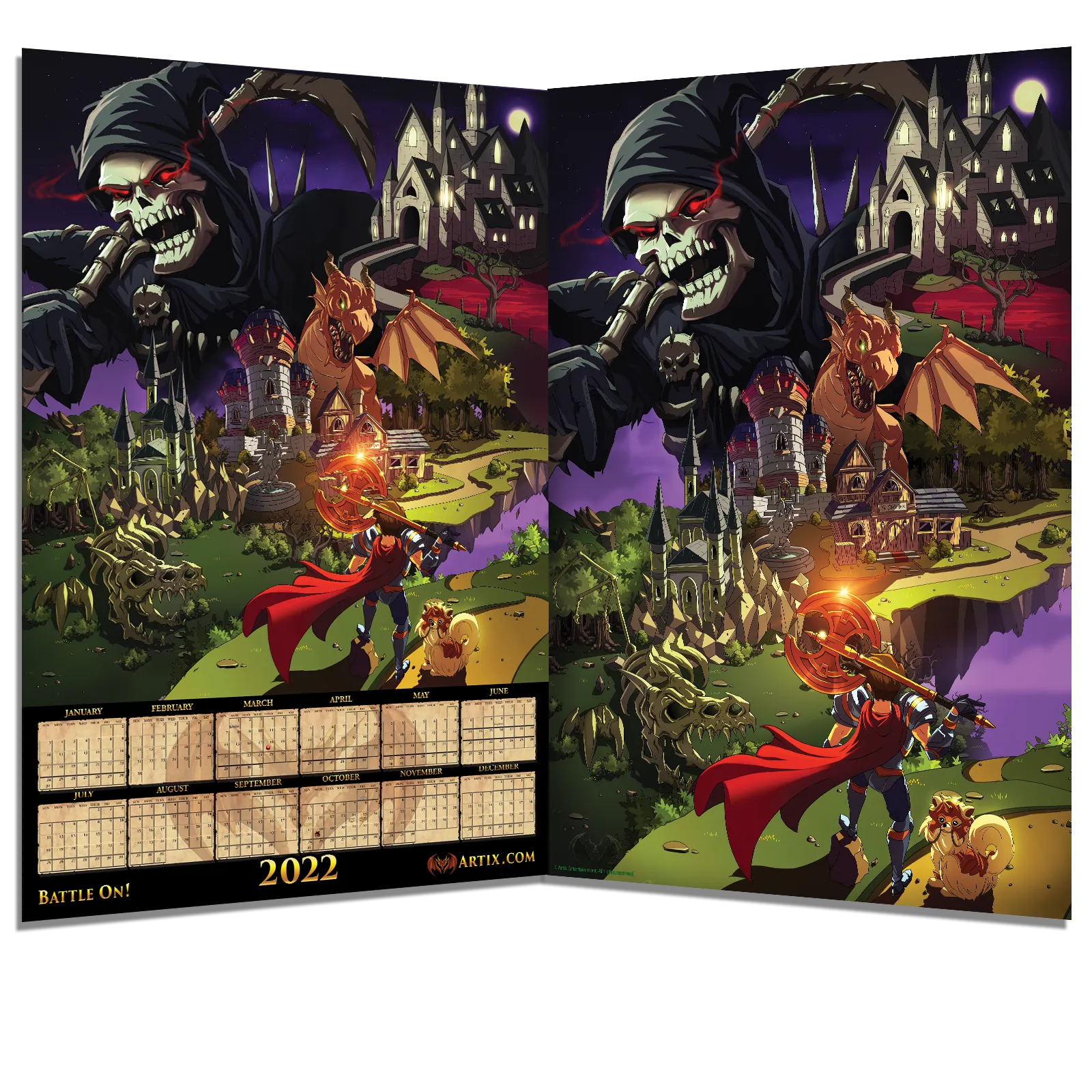 2022 Artix Calendar "20th Anniversary" - Poster