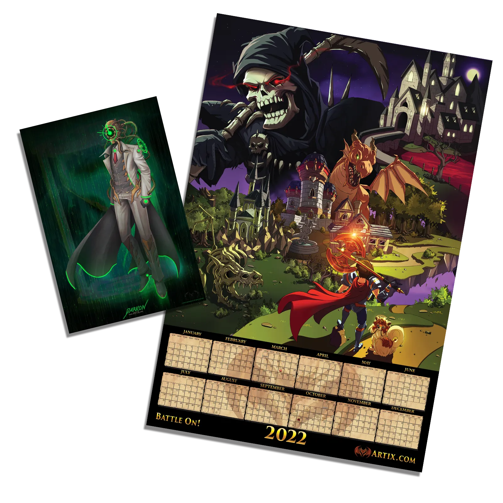 2022 Artix Calendar "20th Anniversary" - Poster