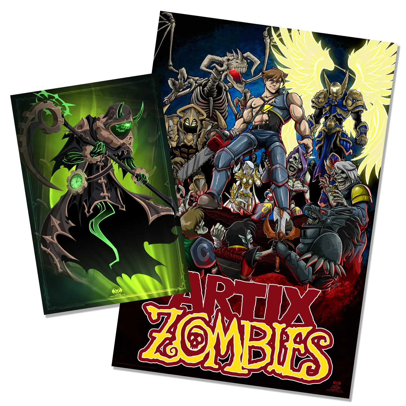 2024 Artix Calendar "This Game is Undead" - Poster