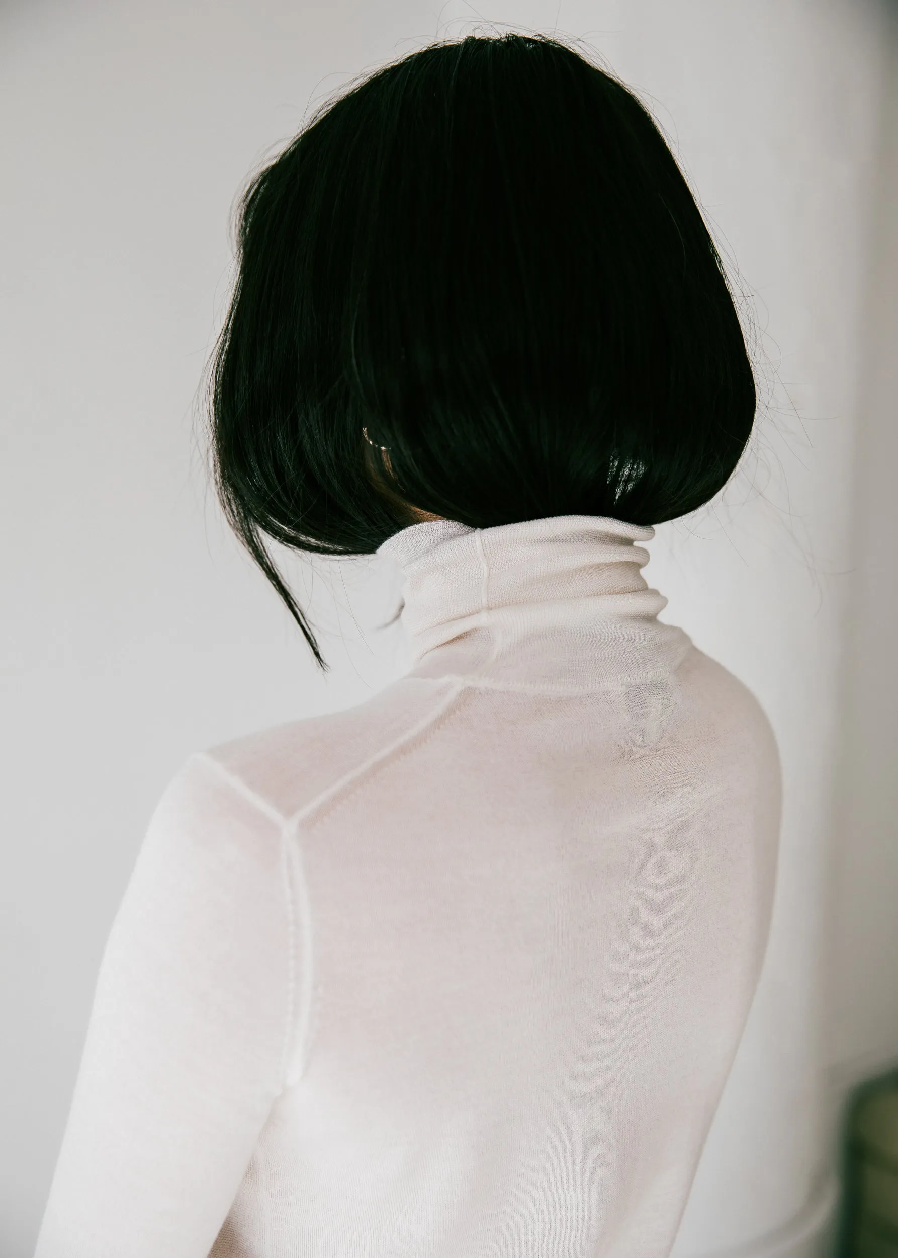 Agyness Turtleneck in Winter White