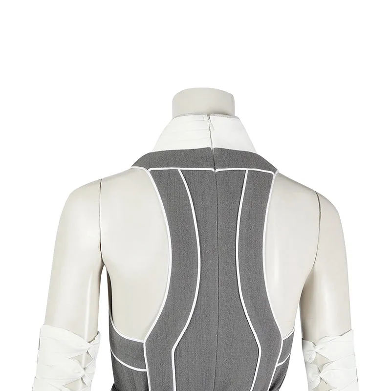 Ahsoka Season 1 Cosplay Star Wars Ahsoka Tano White Suit Costume Halloween Outfit