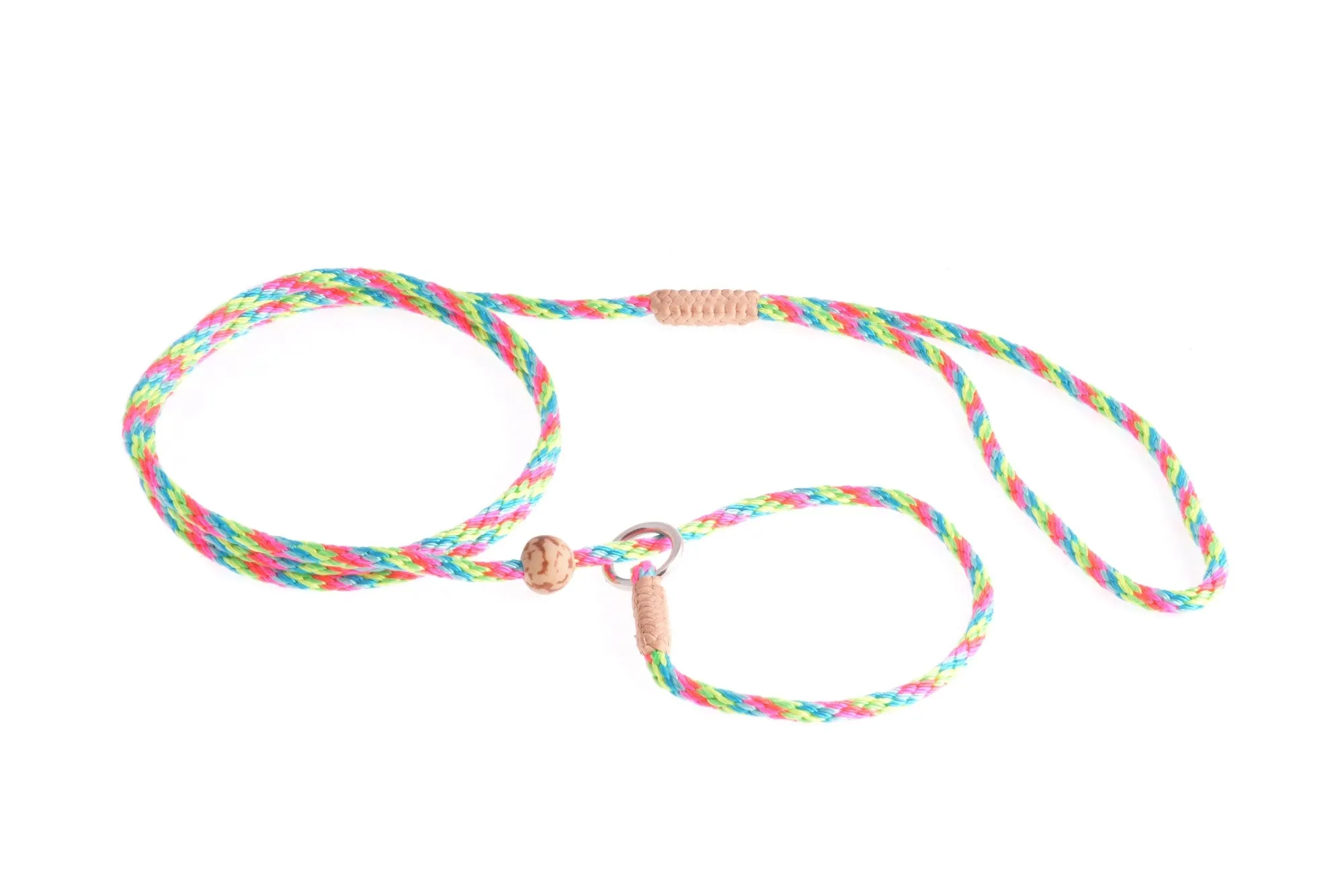 Alvalley Nylon Slip Leads with stop 1/8"(4mm)