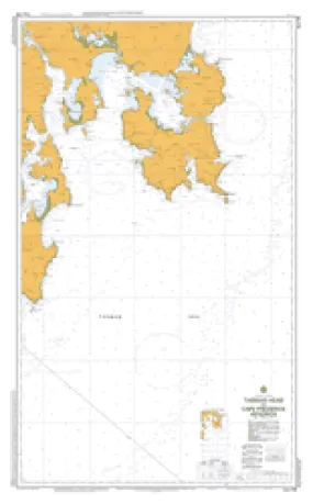 AUS 796 - Tasman Head to Cape Frederick Hendrick Nautical Chart