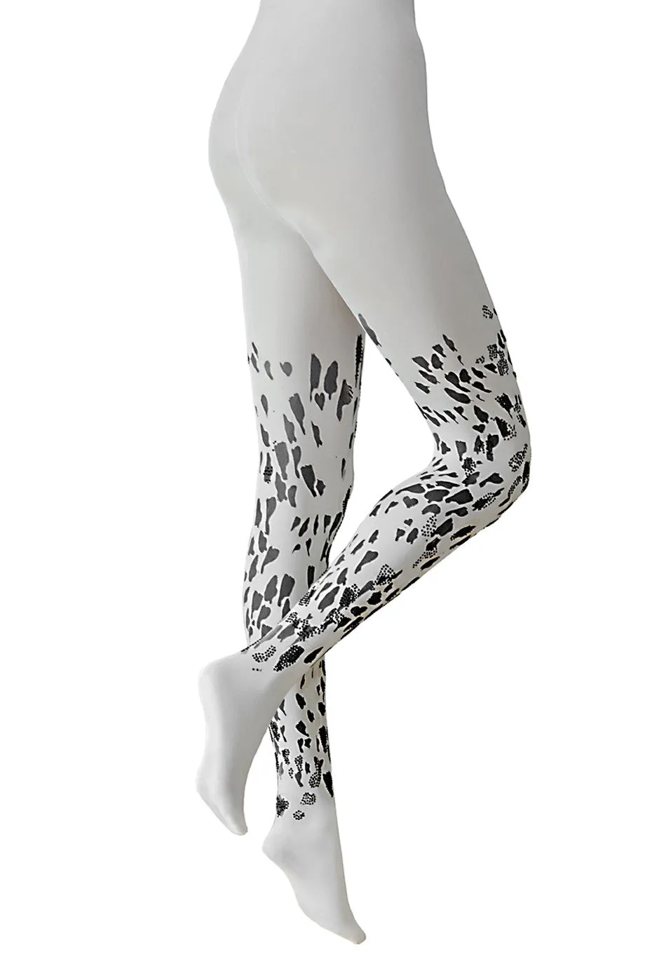 BEBAROQUE DOTTY Cream Tights