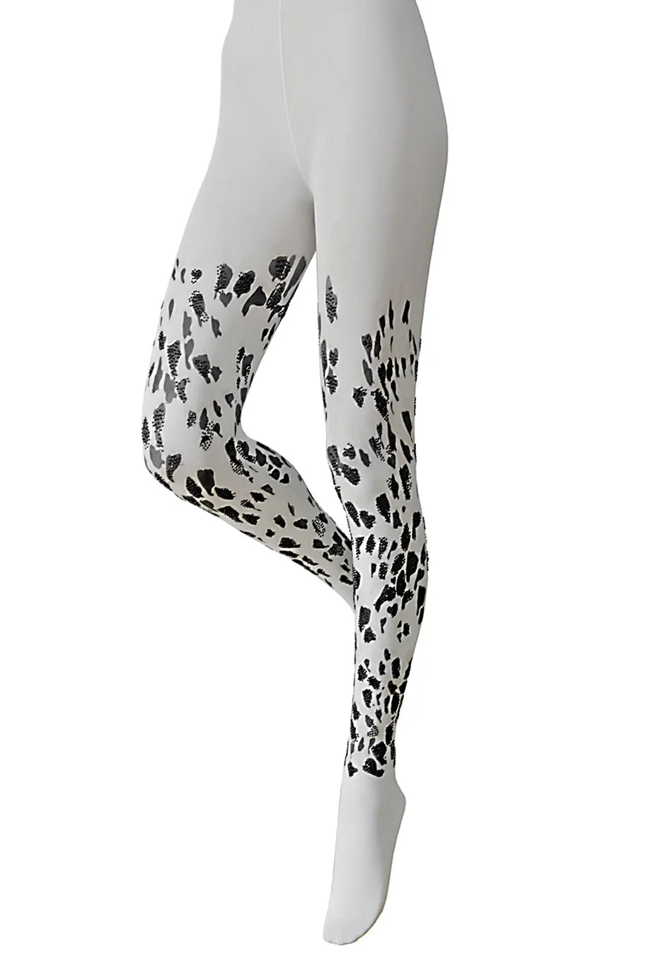 BEBAROQUE DOTTY Cream Tights
