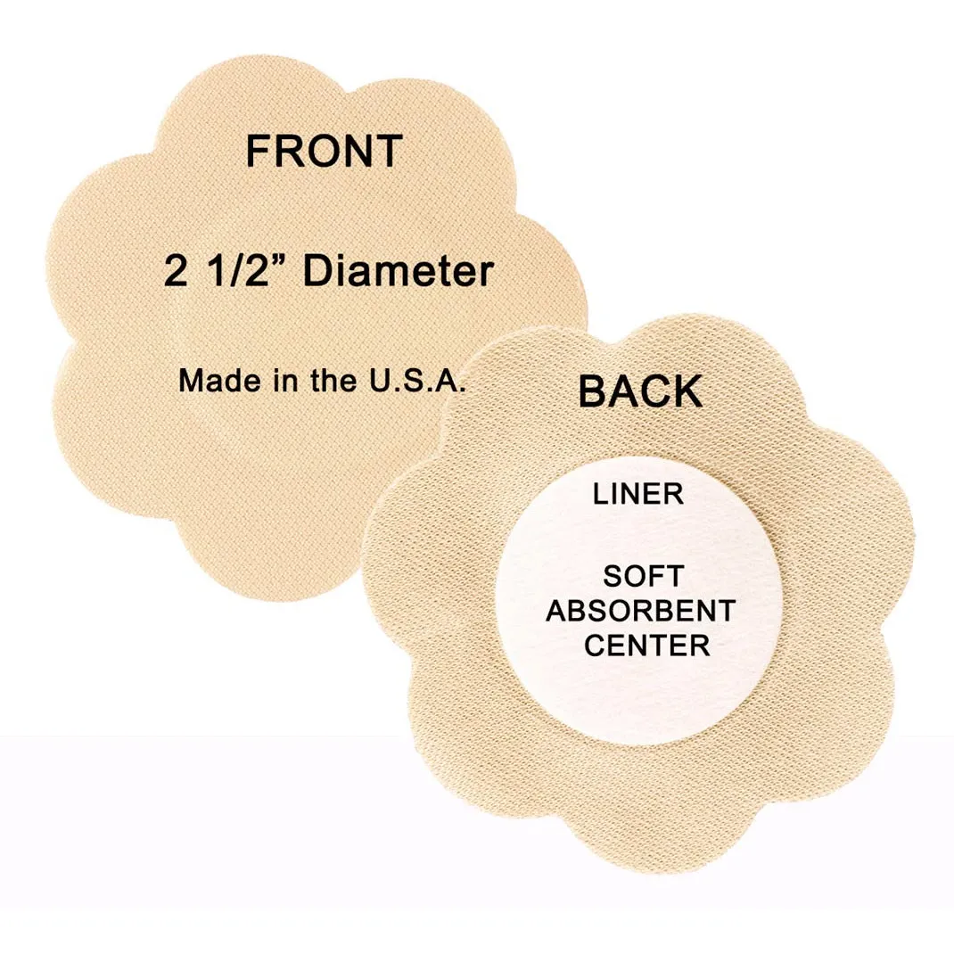 BRAZA Swim Petal Tops, Disposable (5 Pairs)