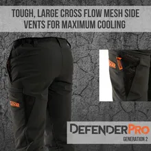 Clogger DefenderPRO Gen2 Tough Women's Chainsaw Protective Pants