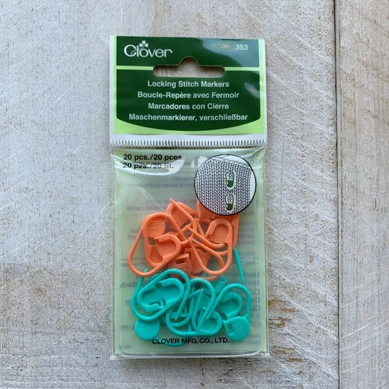 CLOVER Openable stitch markers 353