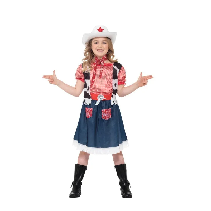Cowgirl Sweetie Child Costume, Blue