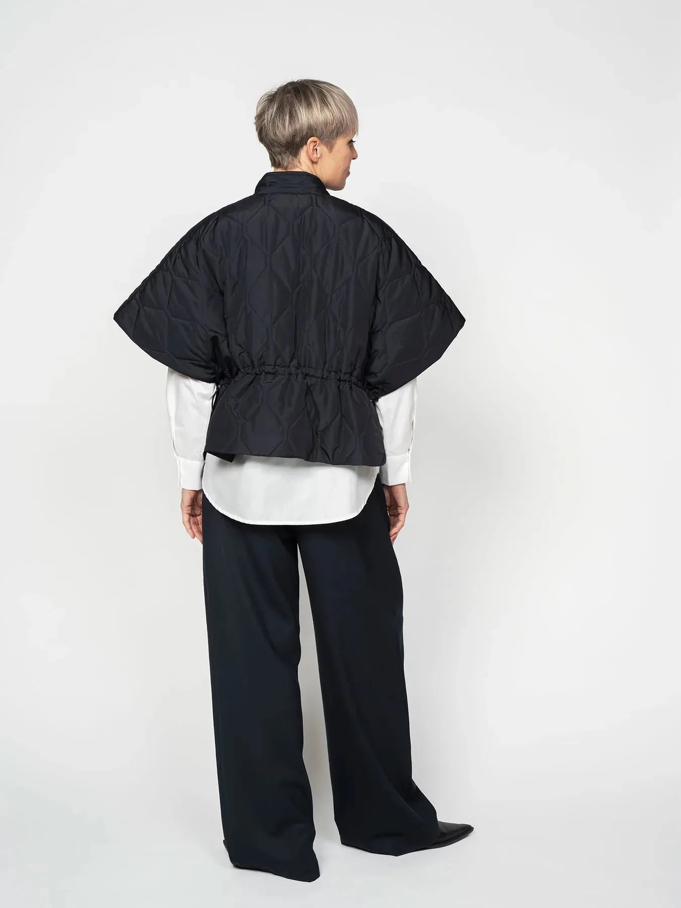 Drawstring Vest by The Assembly Line