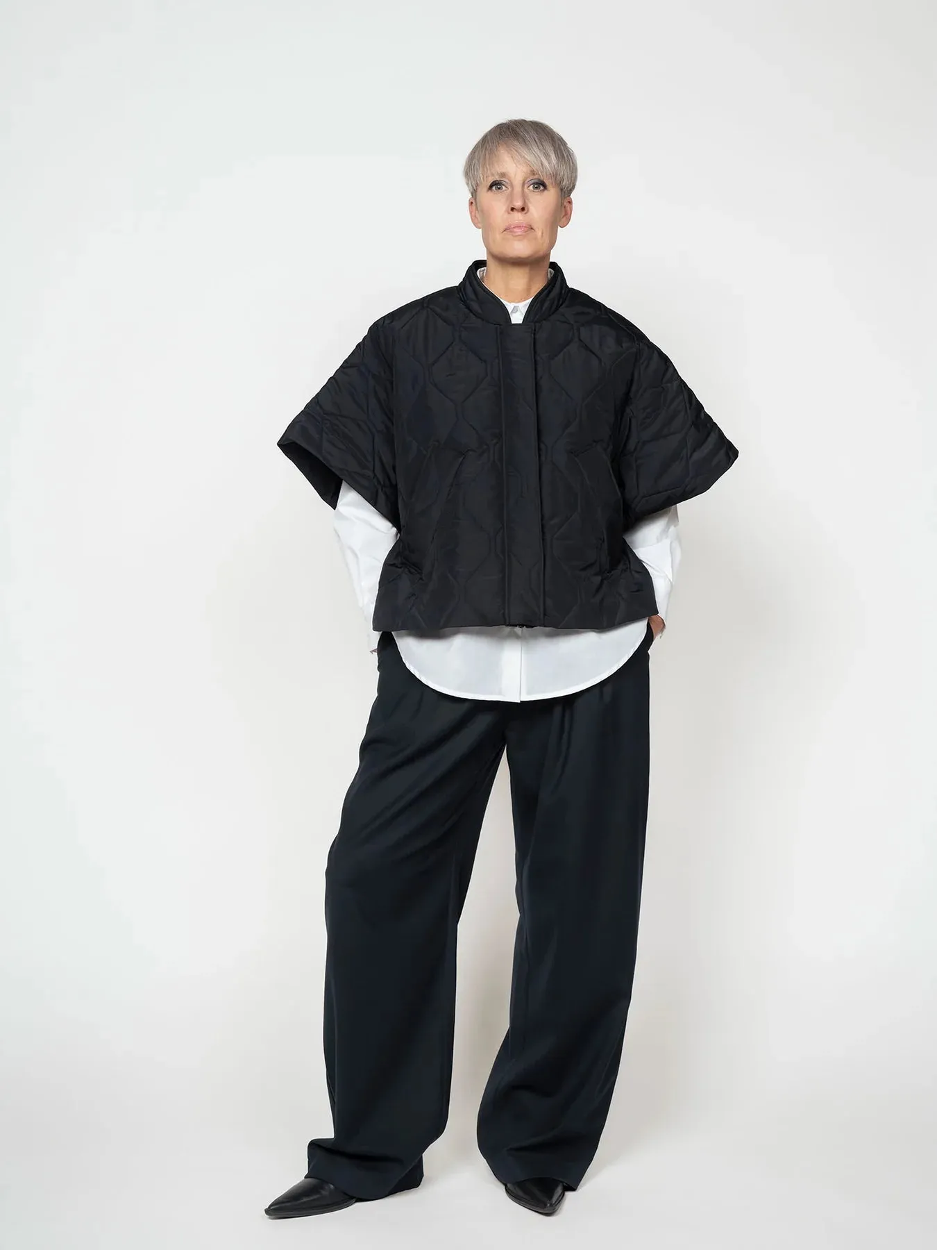 Drawstring Vest by The Assembly Line