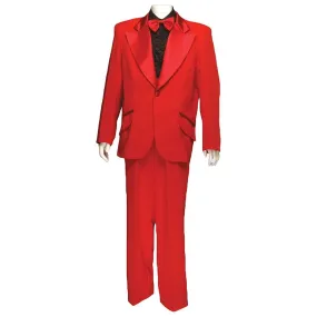 Formal Tuxedo Red / 1970's Tuxedo / Deluxe