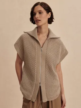 Gianna Zip Through Vest