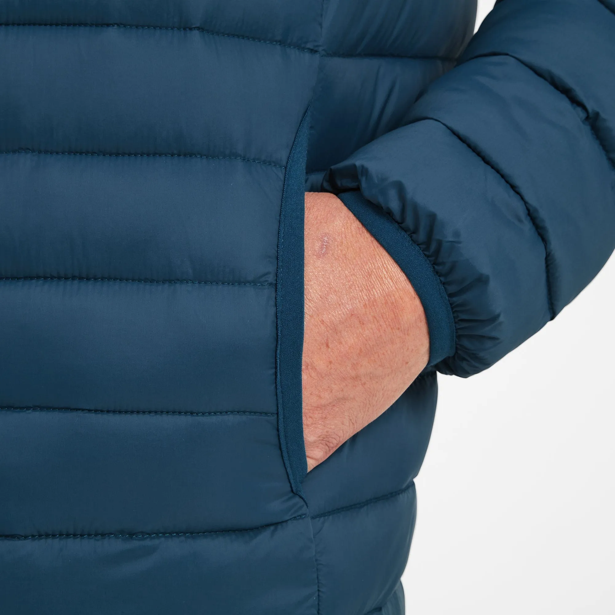 Gibson Mens Insulated Padded Jacket - Lagoon Blue