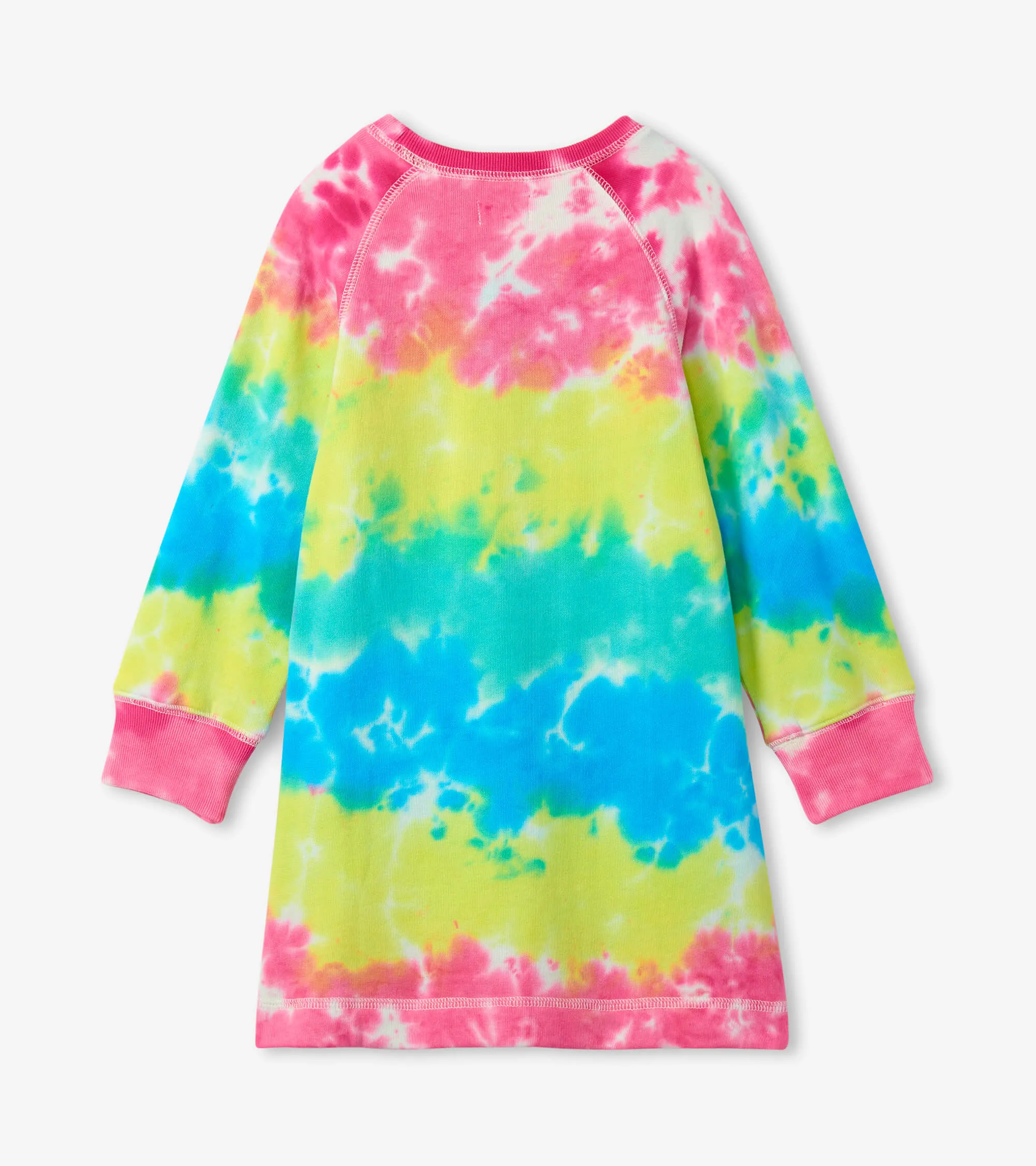 Hatley Sweater Dress - Rainbow Tie Dye