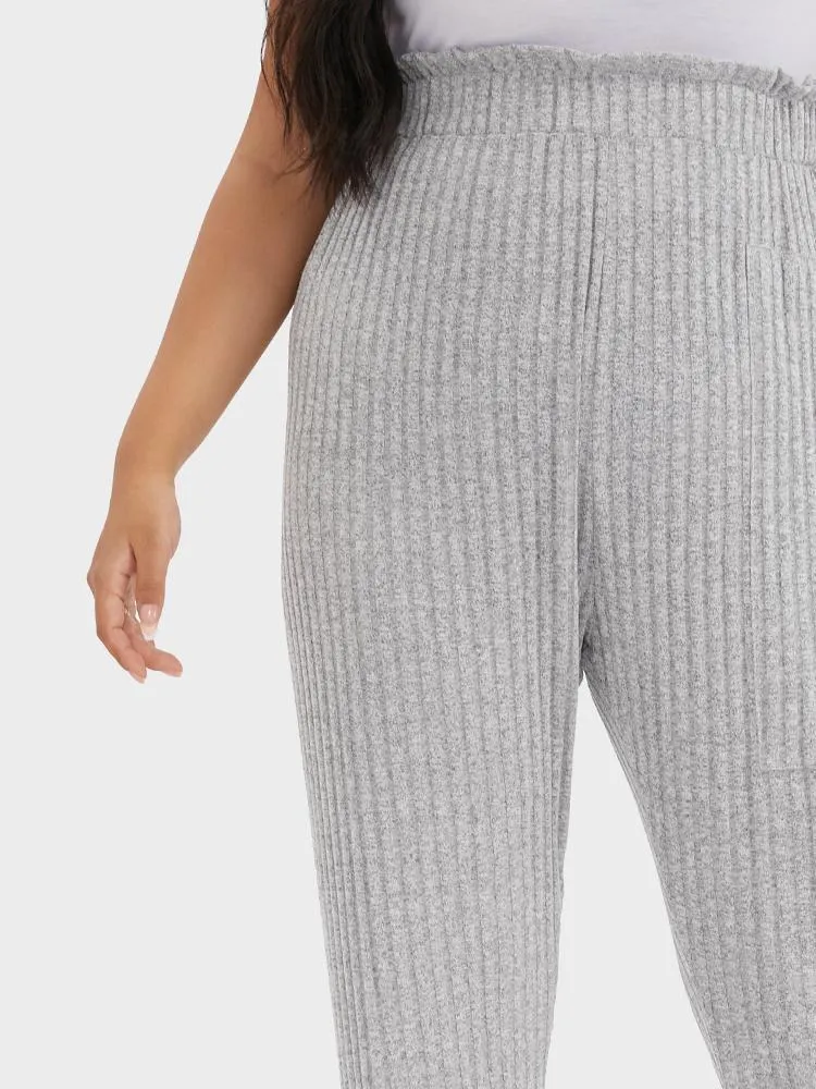 High Waist Ties  Casual Pants