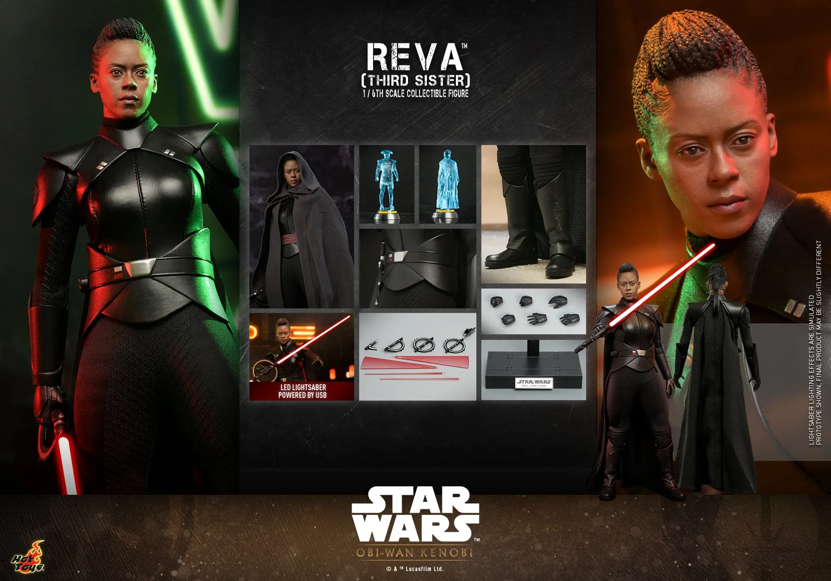 Hot Toys - TMS083 - Obi-Wan Kenobi - 1/6th scale Reva (Third Sister) Collectible Figure
