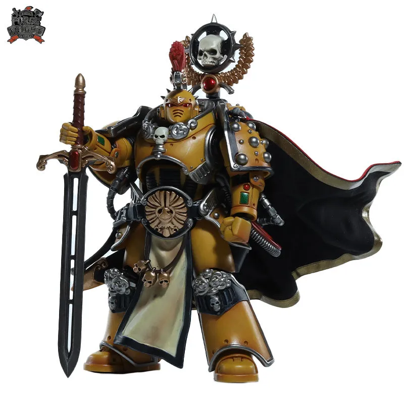 【IN STOCK】Custom wired cape set for Joytoy “Warhammer The Horus Heresy” 1/18  Imperial Fists Legion Praetor with Power Sword