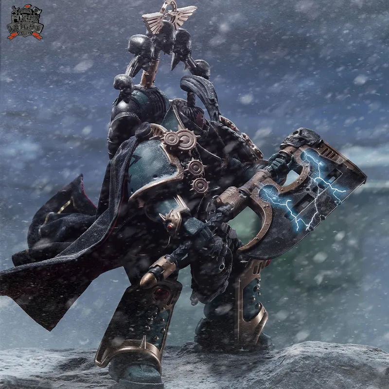 【IN STOCK】Custom wired cape set for Joytoy “Warhammer The Horus Heresy” 1/18 Sons of Horus Legion Praetor with Power Axe
