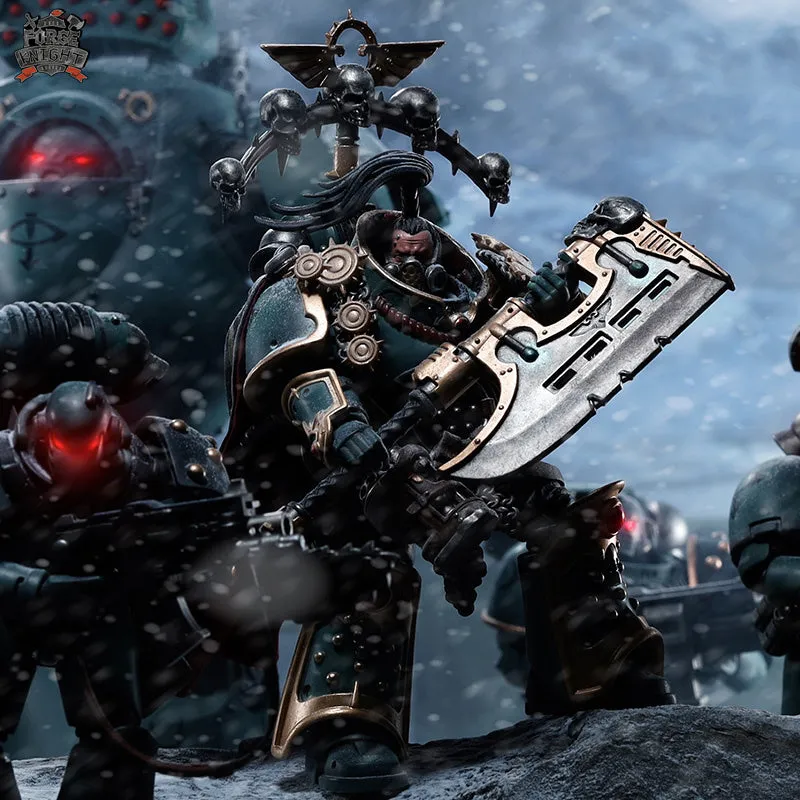 【IN STOCK】Custom wired cape set for Joytoy “Warhammer The Horus Heresy” 1/18 Sons of Horus Legion Praetor with Power Axe