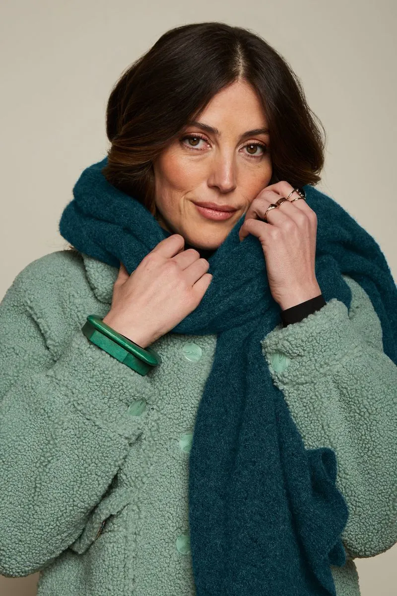 King Louie Scarf Ajour Borgo Pine Green