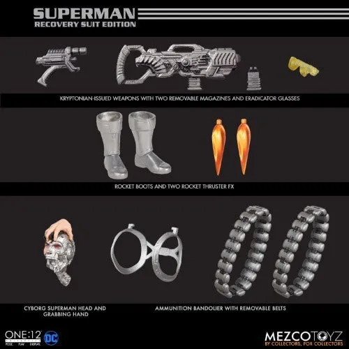 Mezco Toyz One:12 Collective - Superman Recovery Suit Edition Action Figure