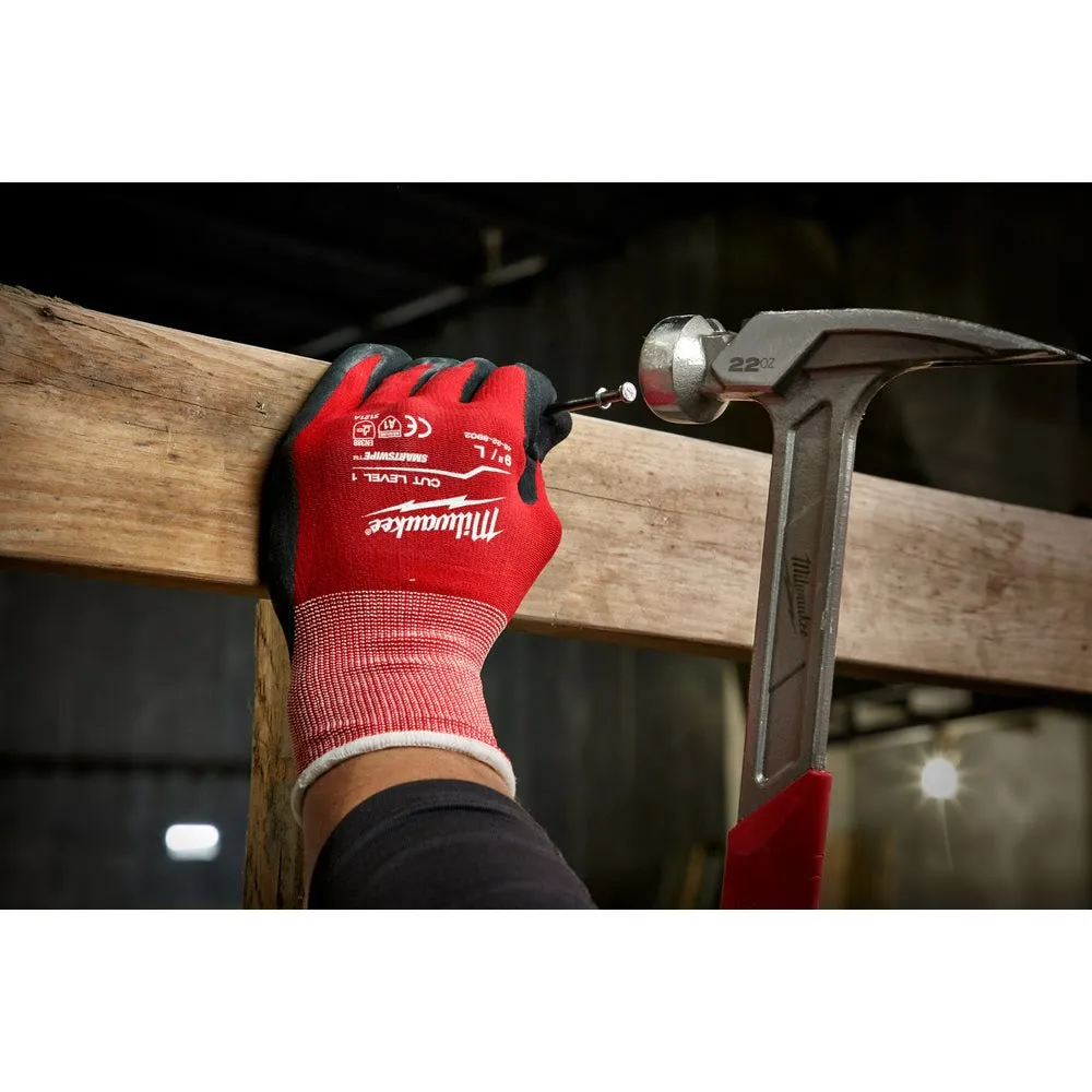 Milwaukee 48-22-8902B 12PK Cut 1 Dipped Gloves – L [A1]