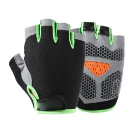 Non-slip Fingerless Fitness Gloves