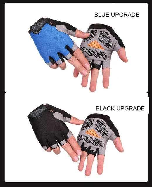 Non-slip Fingerless Fitness Gloves