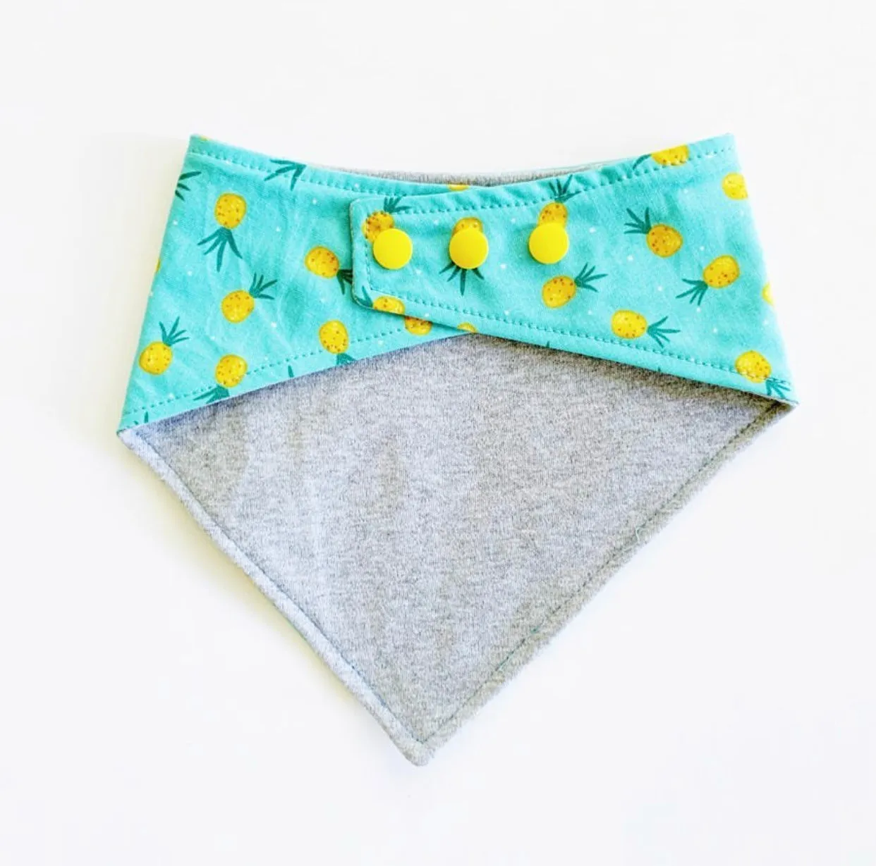 Orange Crush - Eco-Friendly Snap On Bandana - Made in the USA