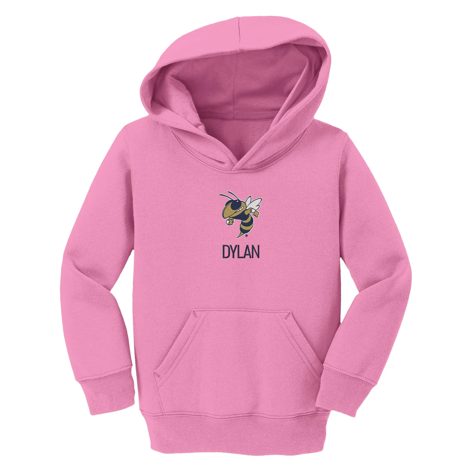 Personalized Georgia Tech Yellow Jackets Buzz Toddler Pullover Sweatshirt