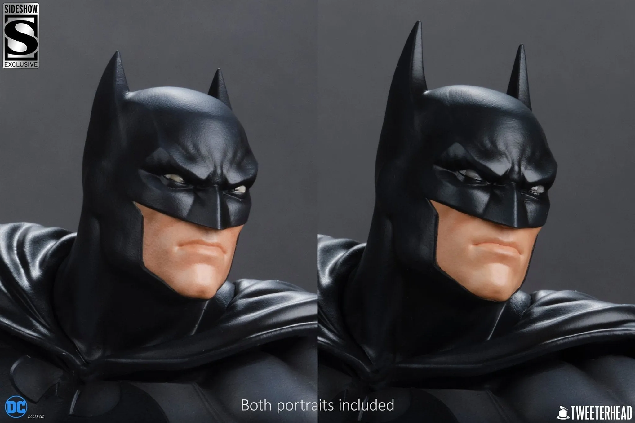 PRE-ORDER: Tweeterhead Batman (Black and Gray Edition) Limited Edition Exclusive Quarter Scale Maquette