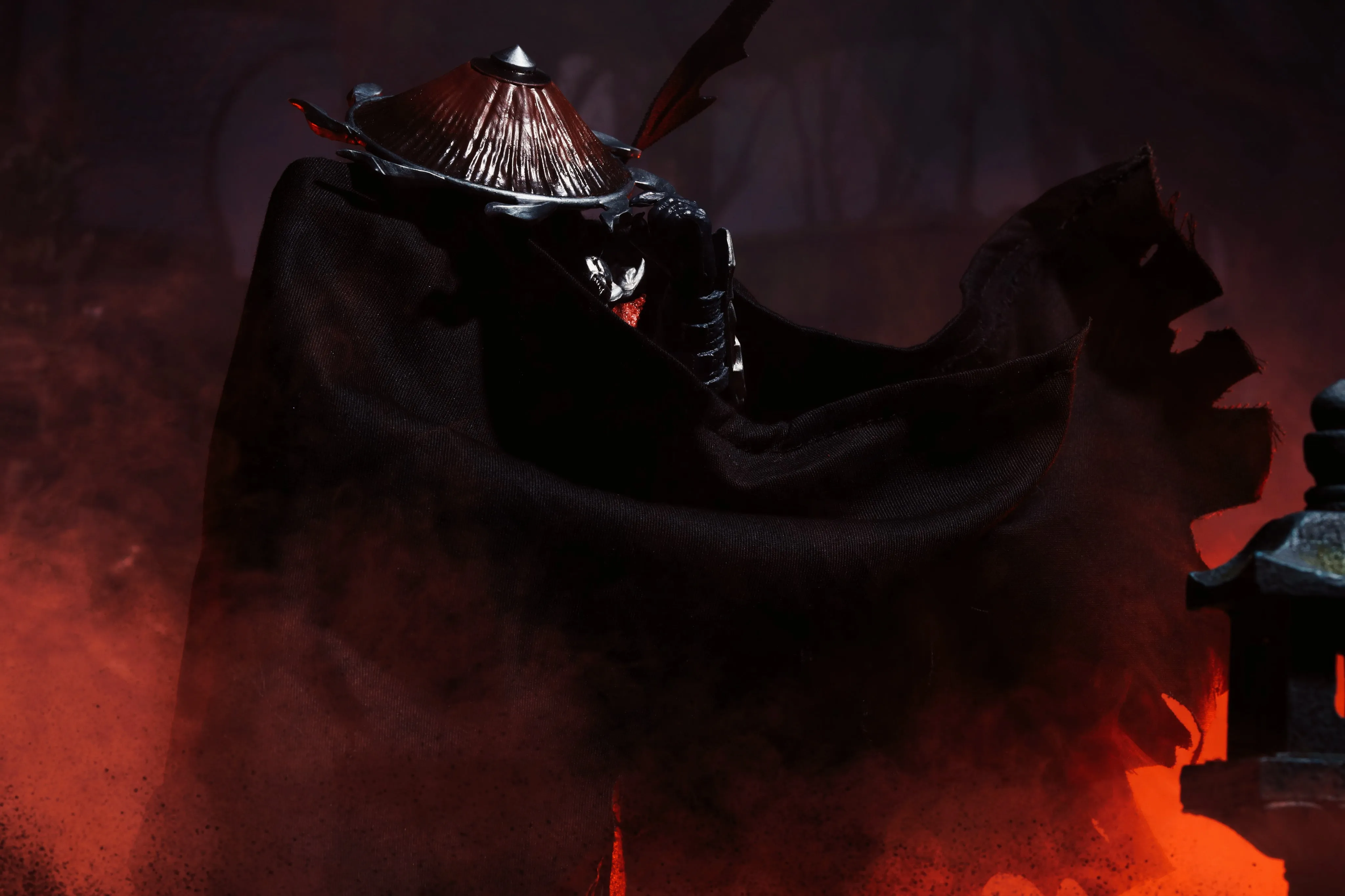 【READY FOR SHIP】Custom cape set for Mcfarlane MK spawn Malefik