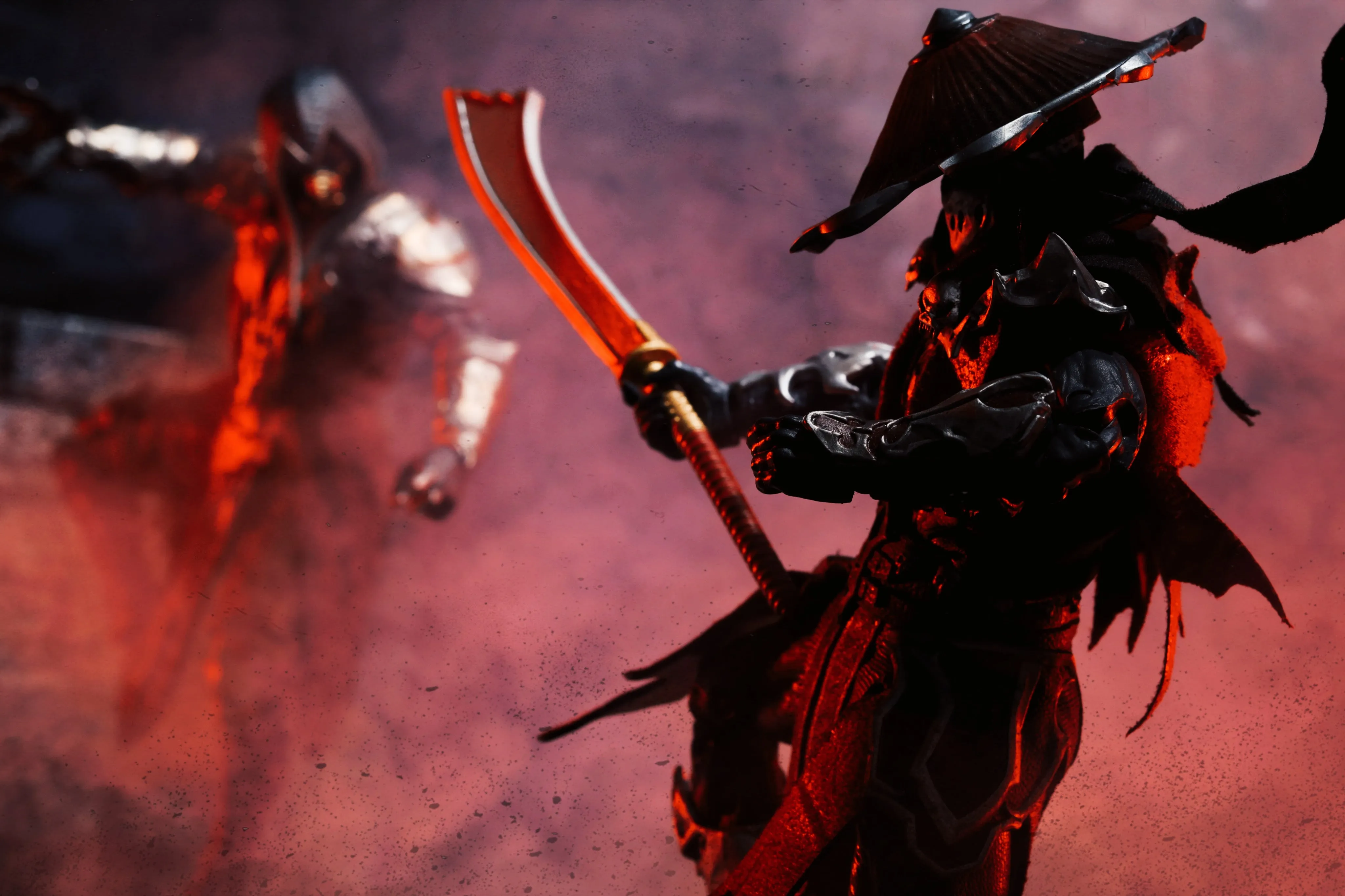 【READY FOR SHIP】Custom cape set for Mcfarlane MK spawn Malefik