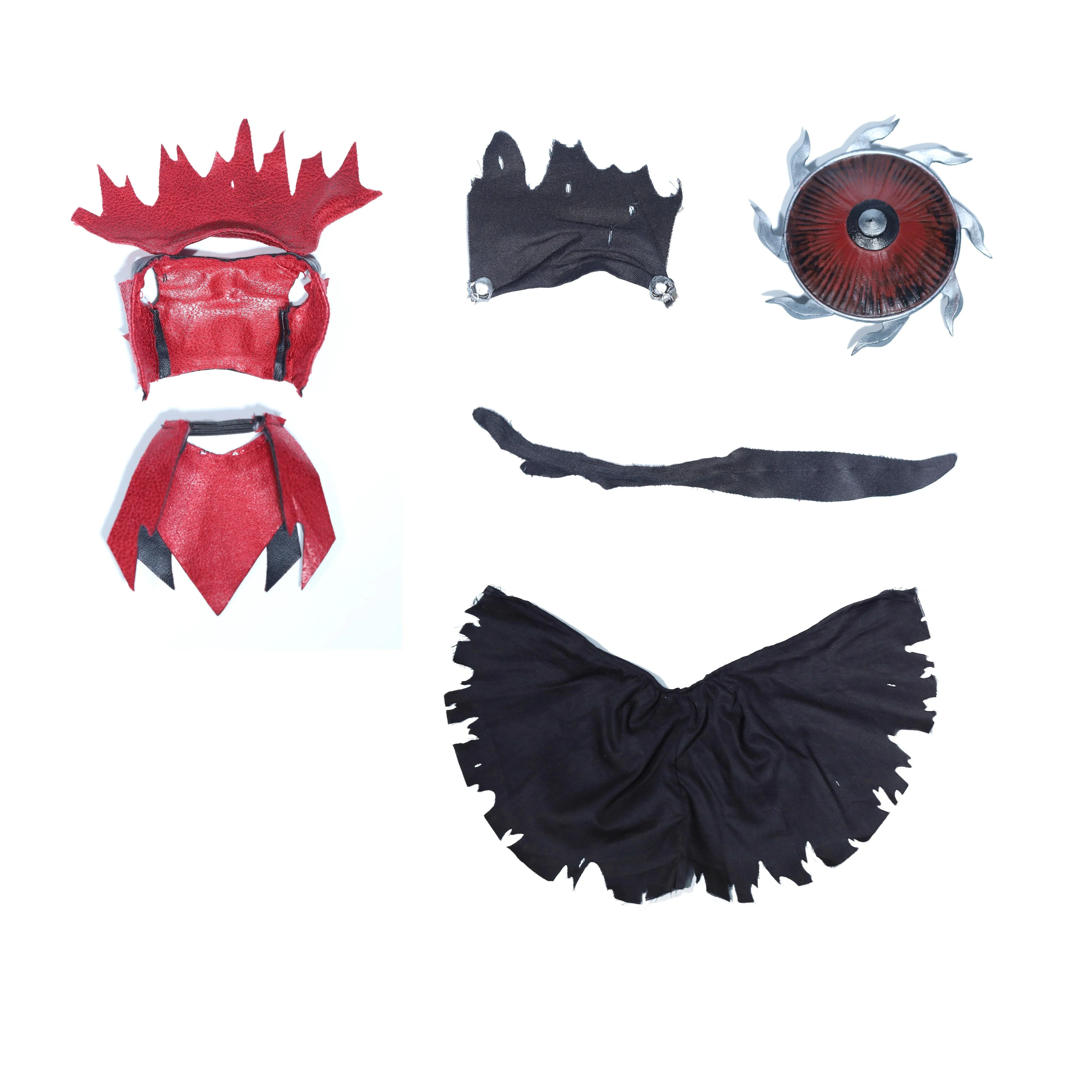 【READY FOR SHIP】Custom cape set for Mcfarlane MK spawn Malefik