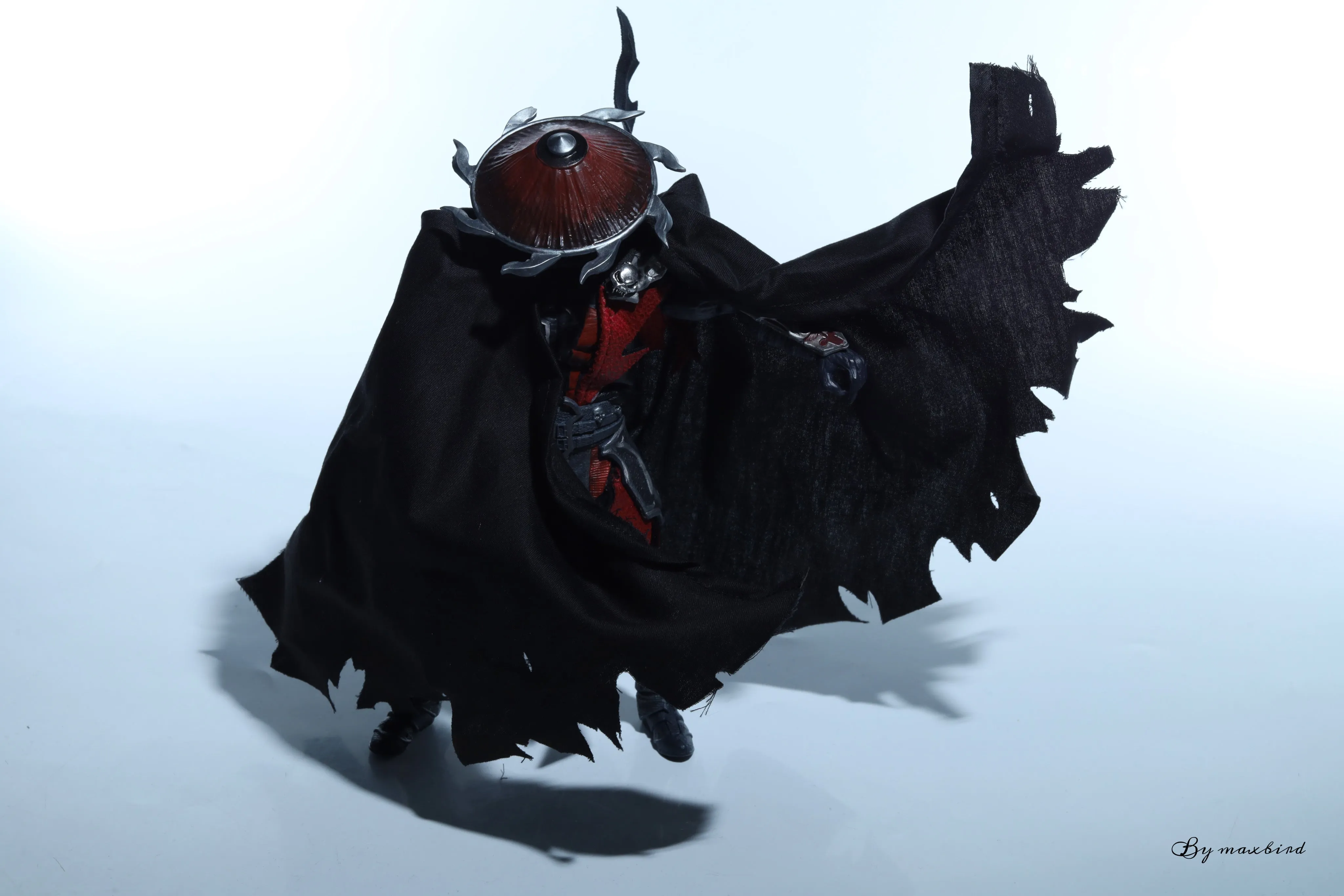 【READY FOR SHIP】Custom cape set for Mcfarlane MK spawn Malefik