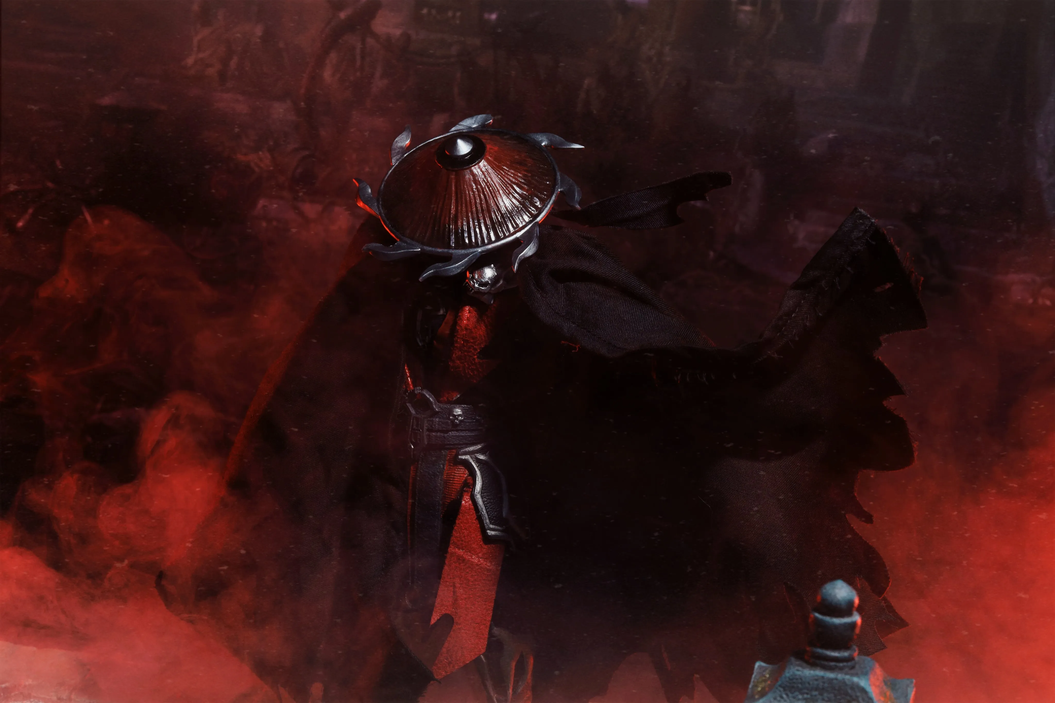【READY FOR SHIP】Custom cape set for Mcfarlane MK spawn Malefik