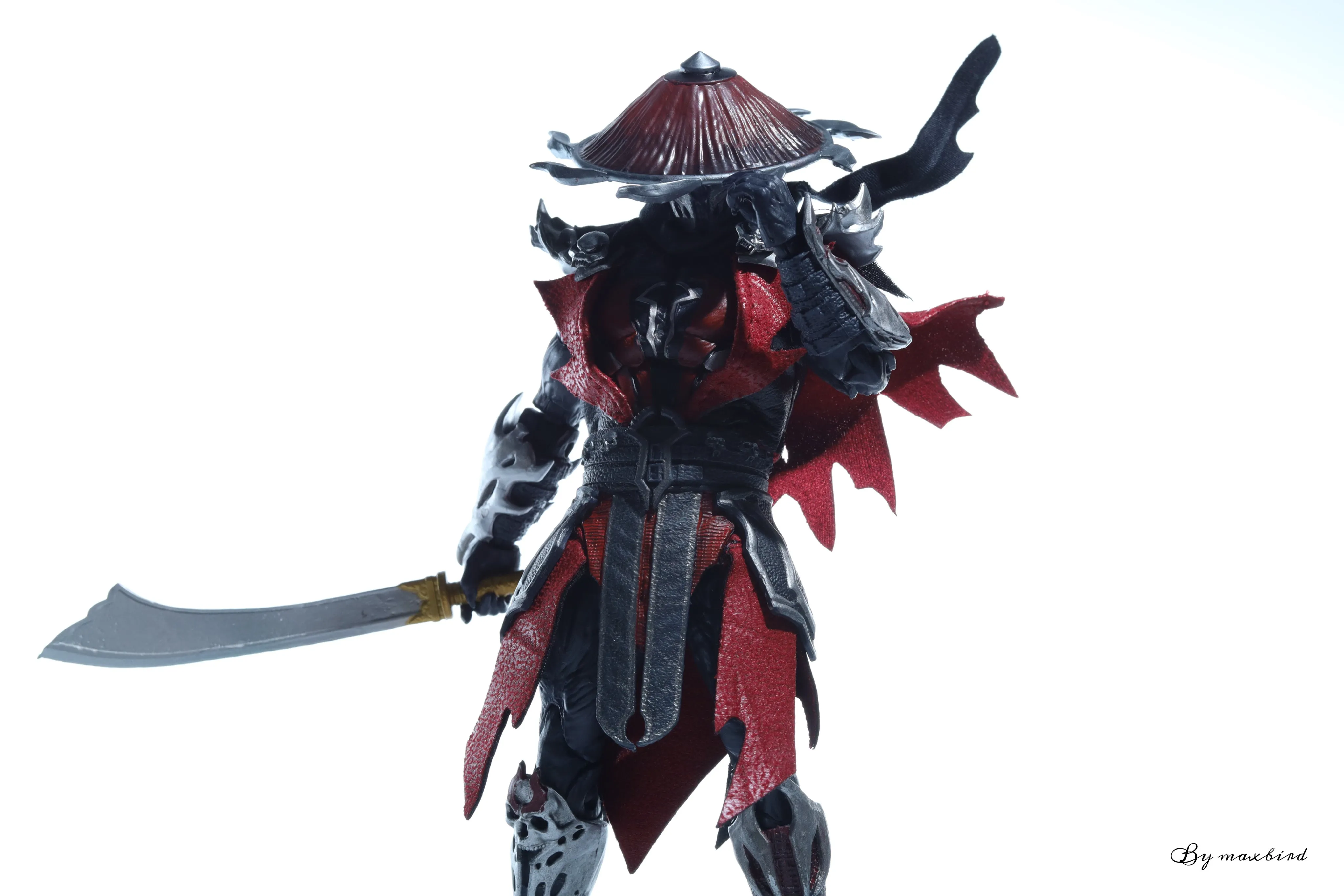 【READY FOR SHIP】Custom cape set for Mcfarlane MK spawn Malefik