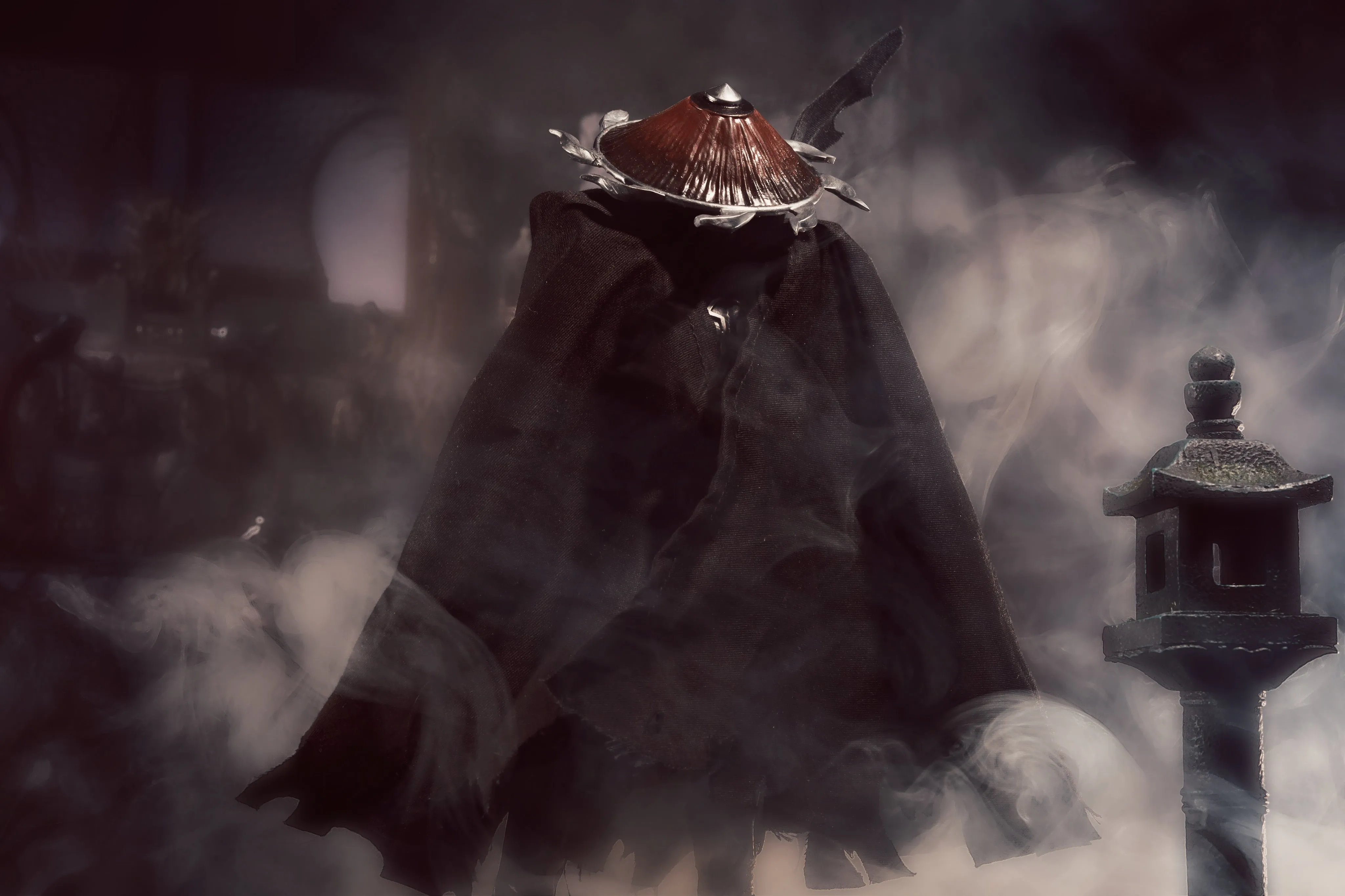 【READY FOR SHIP】Custom cape set for Mcfarlane MK spawn Malefik