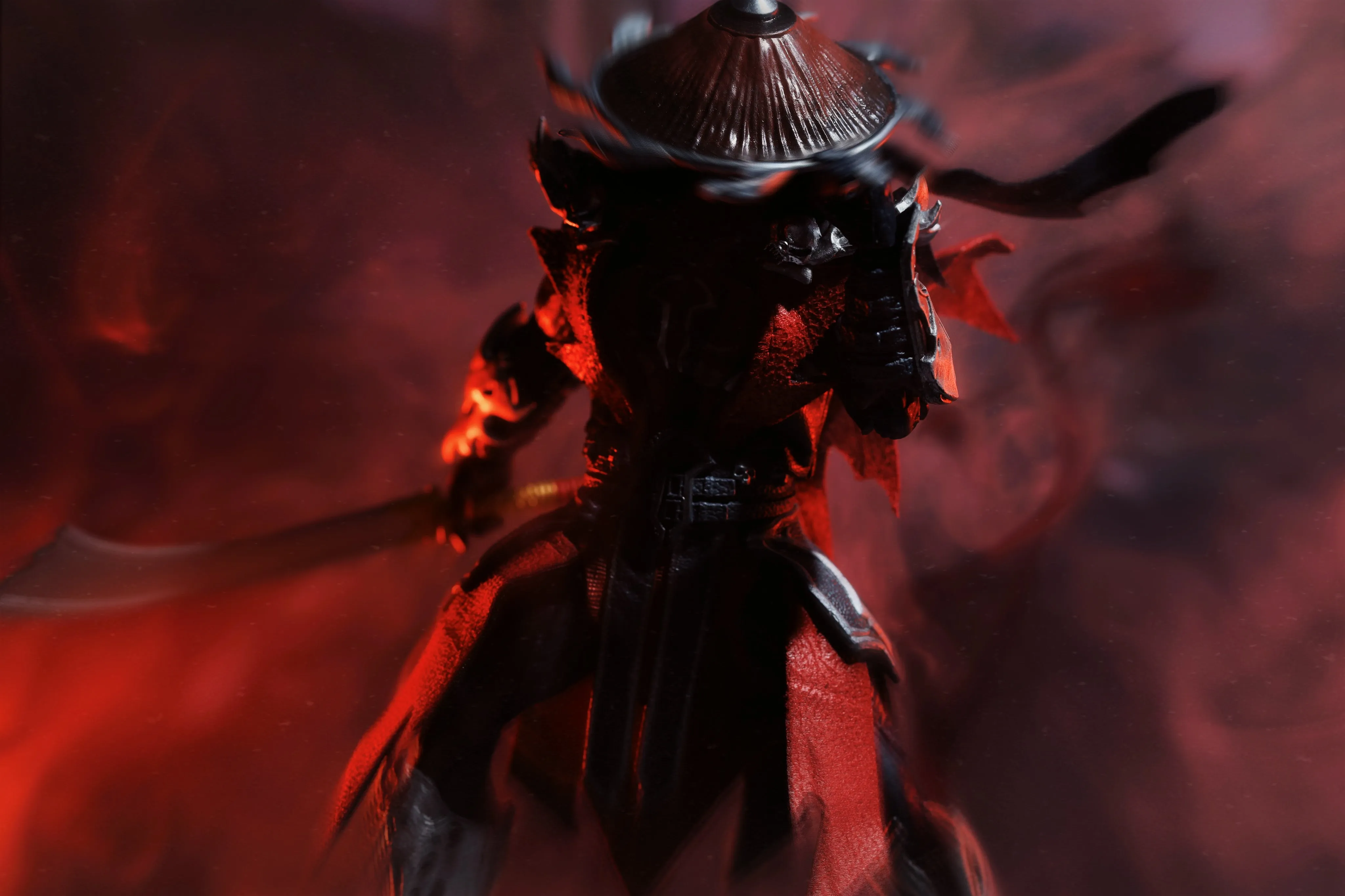 【READY FOR SHIP】Custom cape set for Mcfarlane MK spawn Malefik