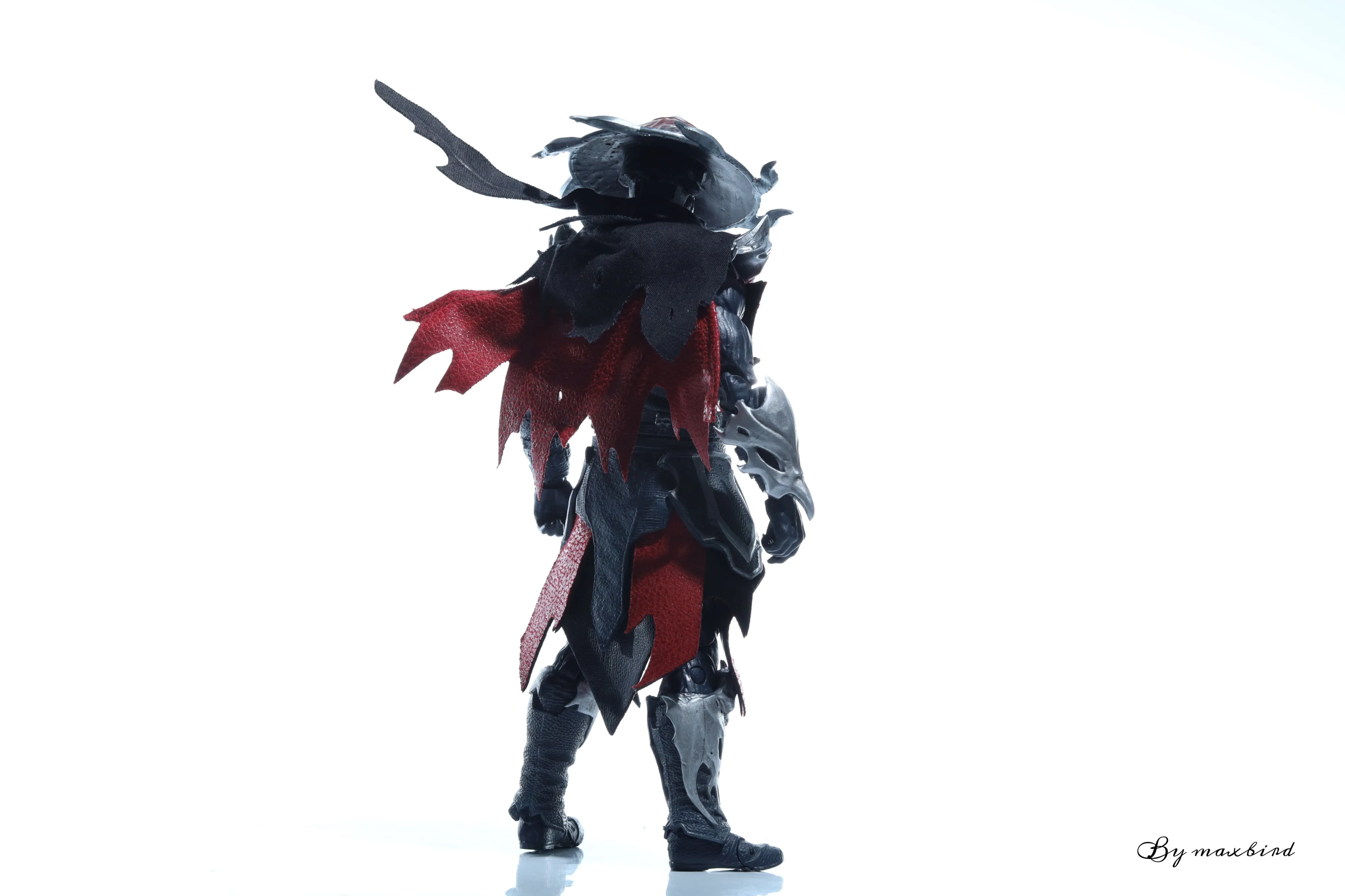 【READY FOR SHIP】Custom cape set for Mcfarlane MK spawn Malefik