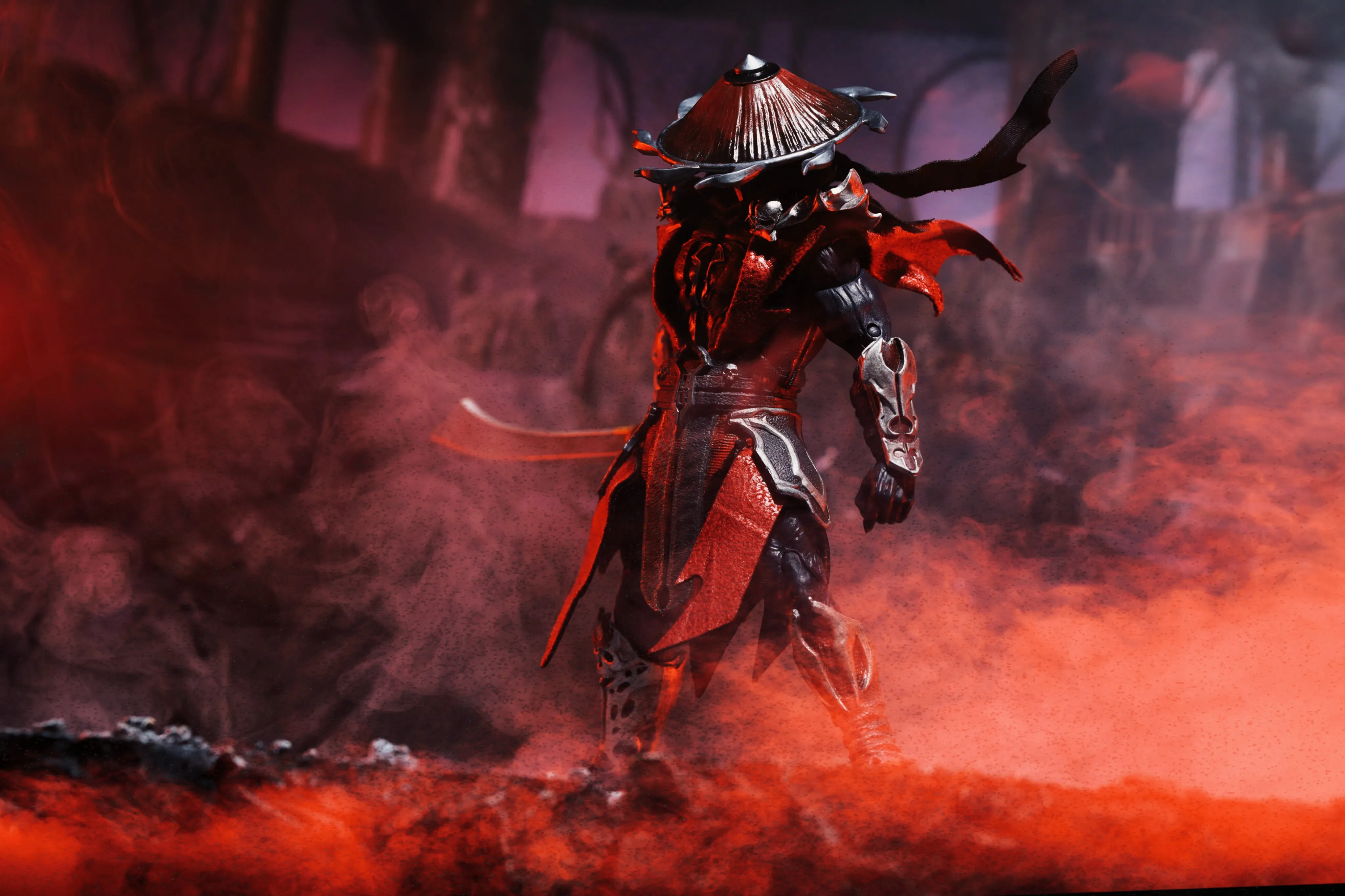【READY FOR SHIP】Custom cape set for Mcfarlane MK spawn Malefik