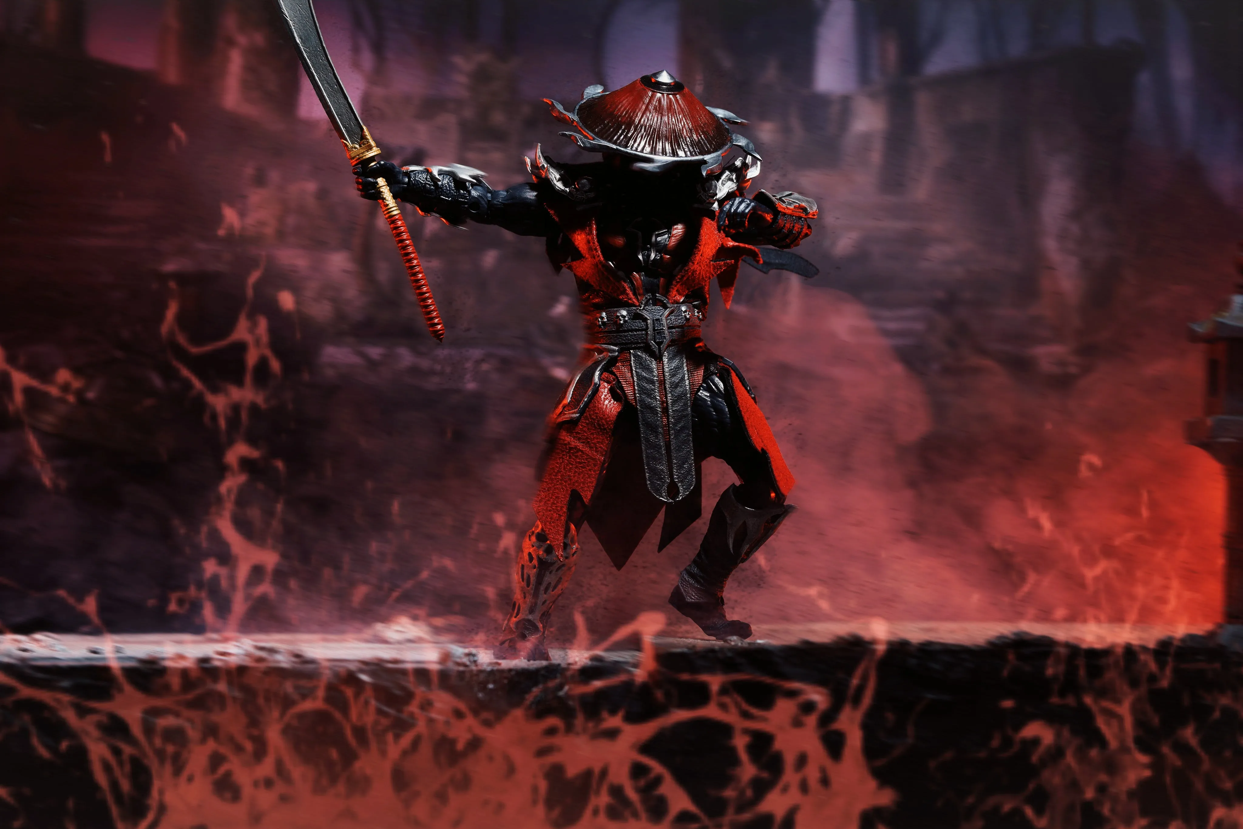 【READY FOR SHIP】Custom cape set for Mcfarlane MK spawn Malefik