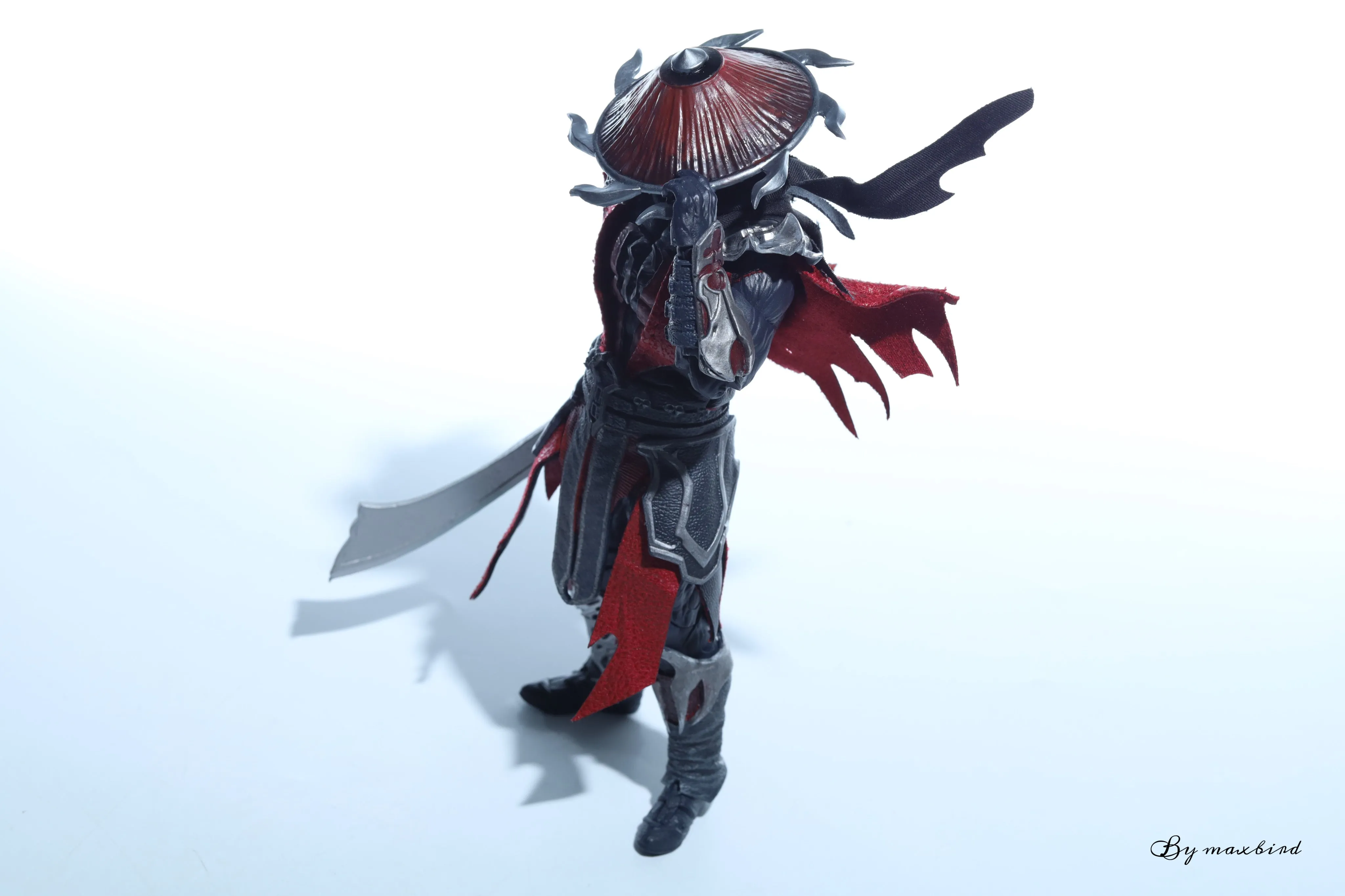 【READY FOR SHIP】Custom cape set for Mcfarlane MK spawn Malefik