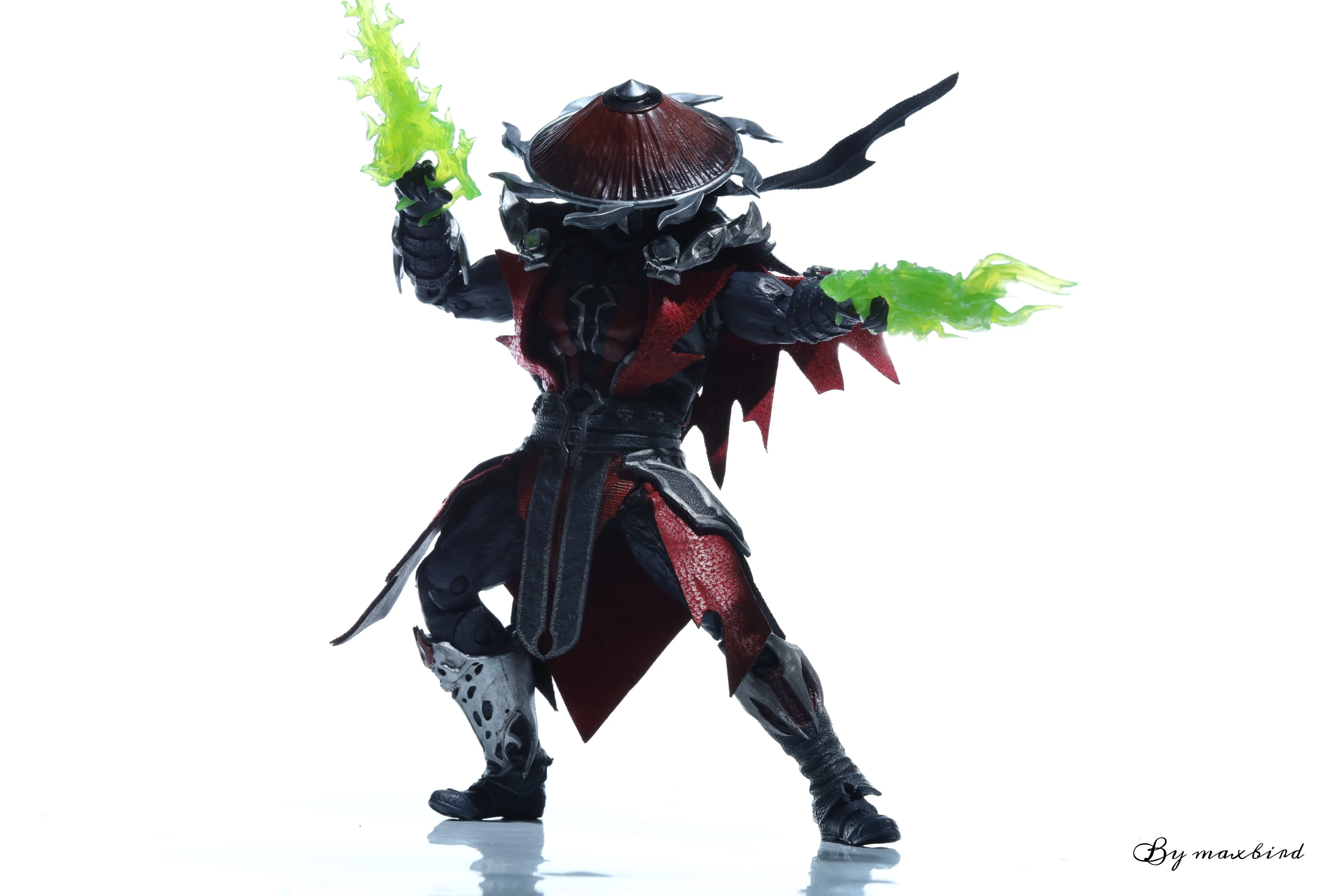 【READY FOR SHIP】Custom cape set for Mcfarlane MK spawn Malefik