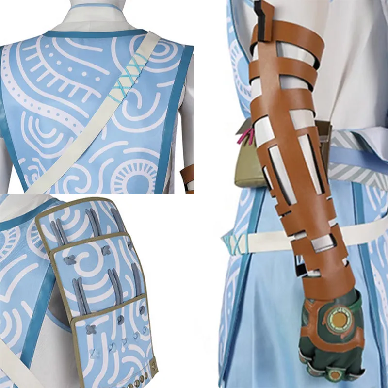 The Legend of Zelda: Tears of the Kingdom Link Mystic Set Cosplay Costume