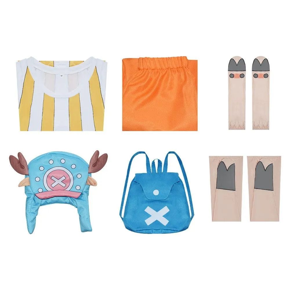 Tony Tony Chopper Anime One Piece Cosplay Costumes Carnival Party Full Set