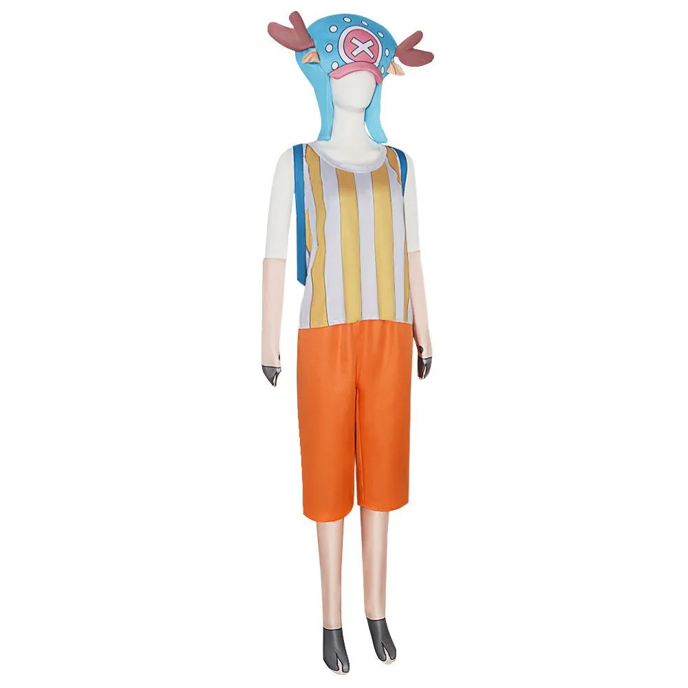 Tony Tony Chopper Anime One Piece Cosplay Costumes Carnival Party Full Set