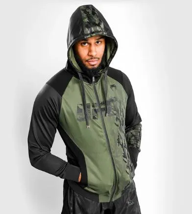 UFC Venum Authentic Fight Week Men's Zip Hoodie Size XXS-M Khaki